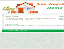 Tablet Screenshot of losangelesguesthouses.com